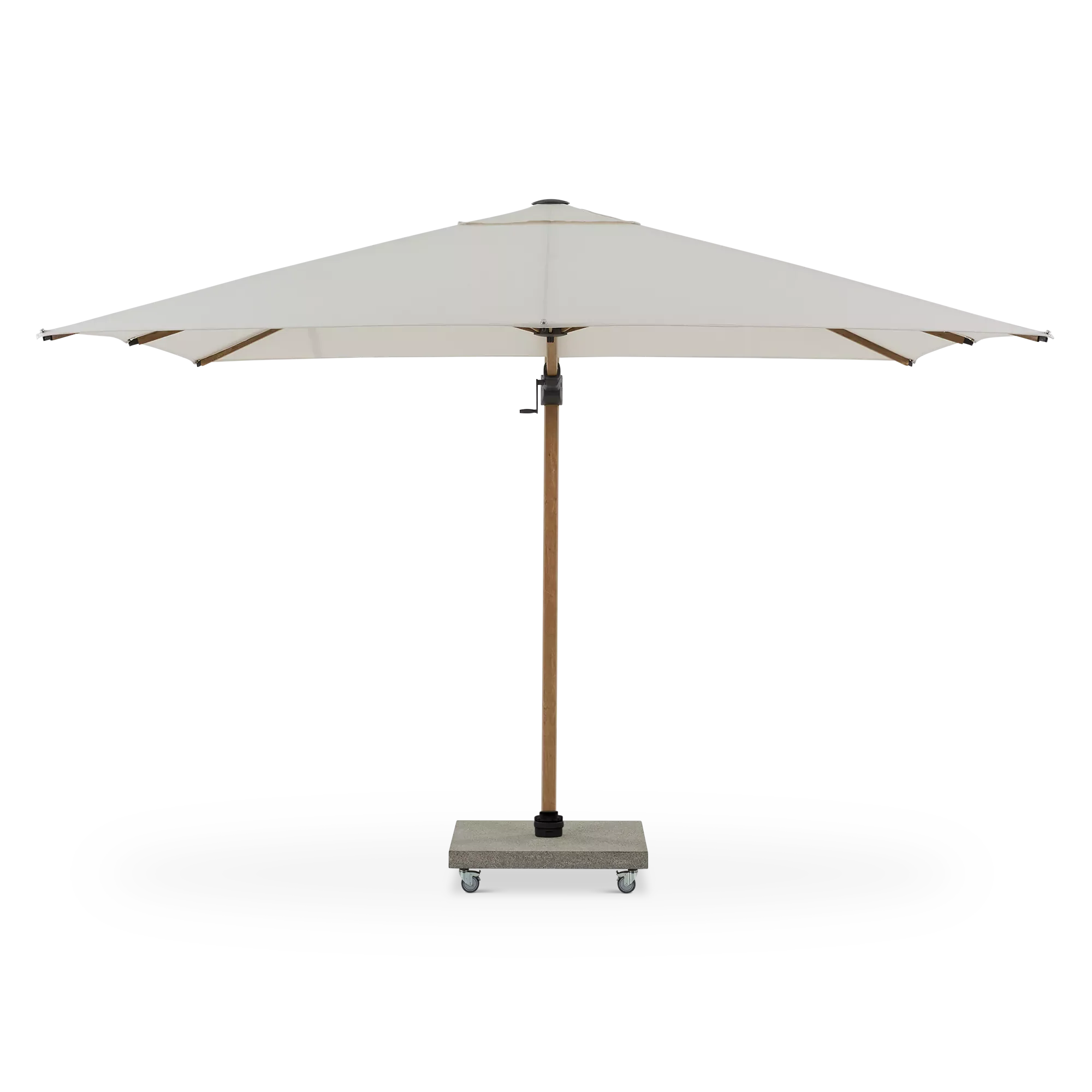 Antego - Square Aluminium Outdoor Cantilever Umbrella - Image 7