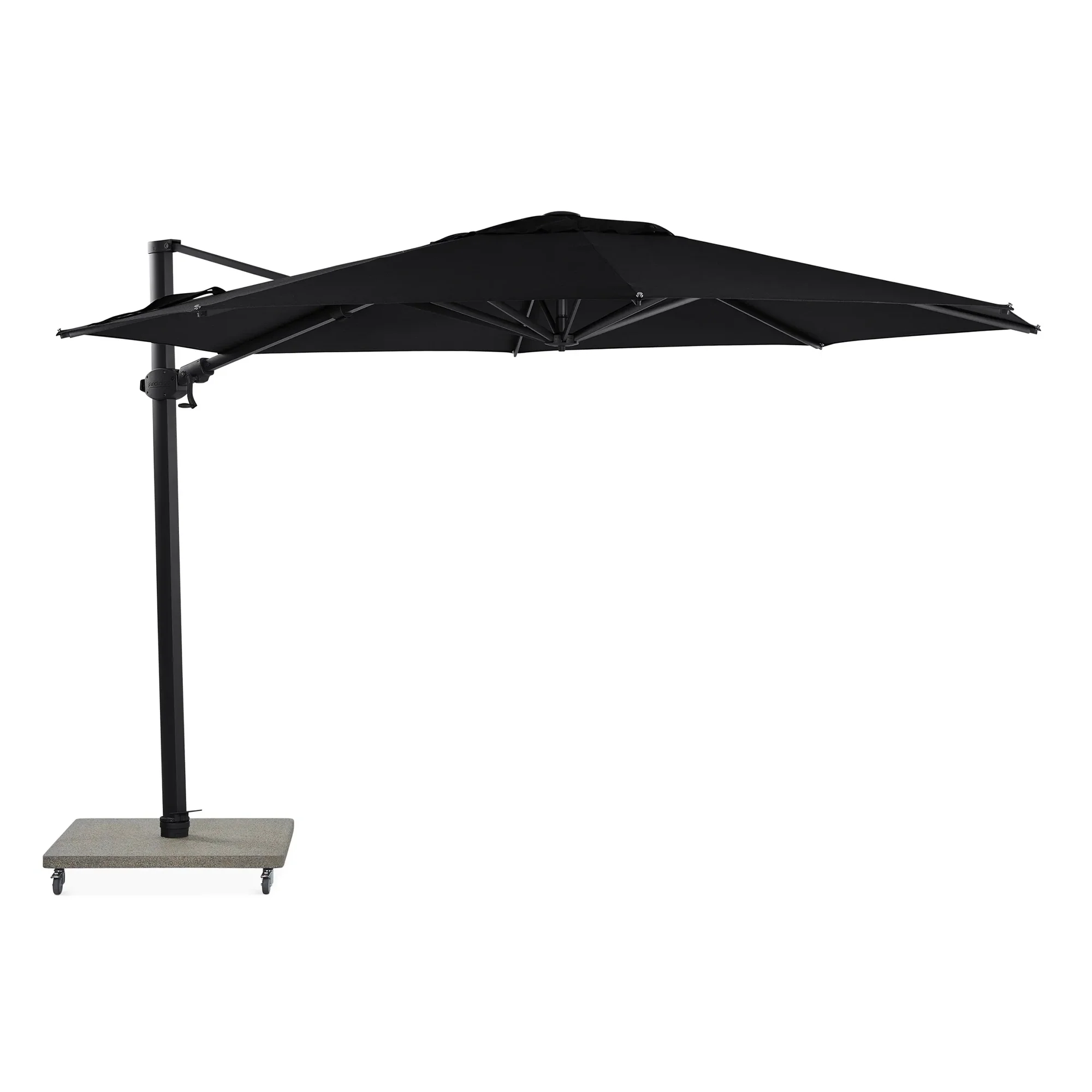 Antego - Round Aluminium Outdoor Cantilever Umbrella - Image 5