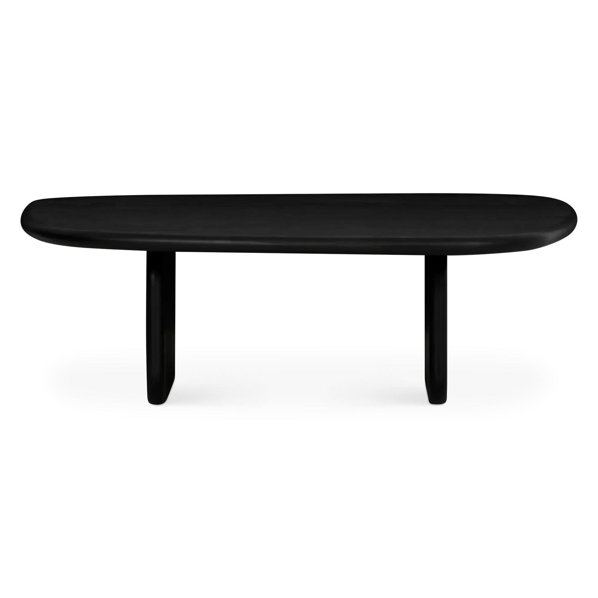 Bologna - Modern Black Wood Coffee Table