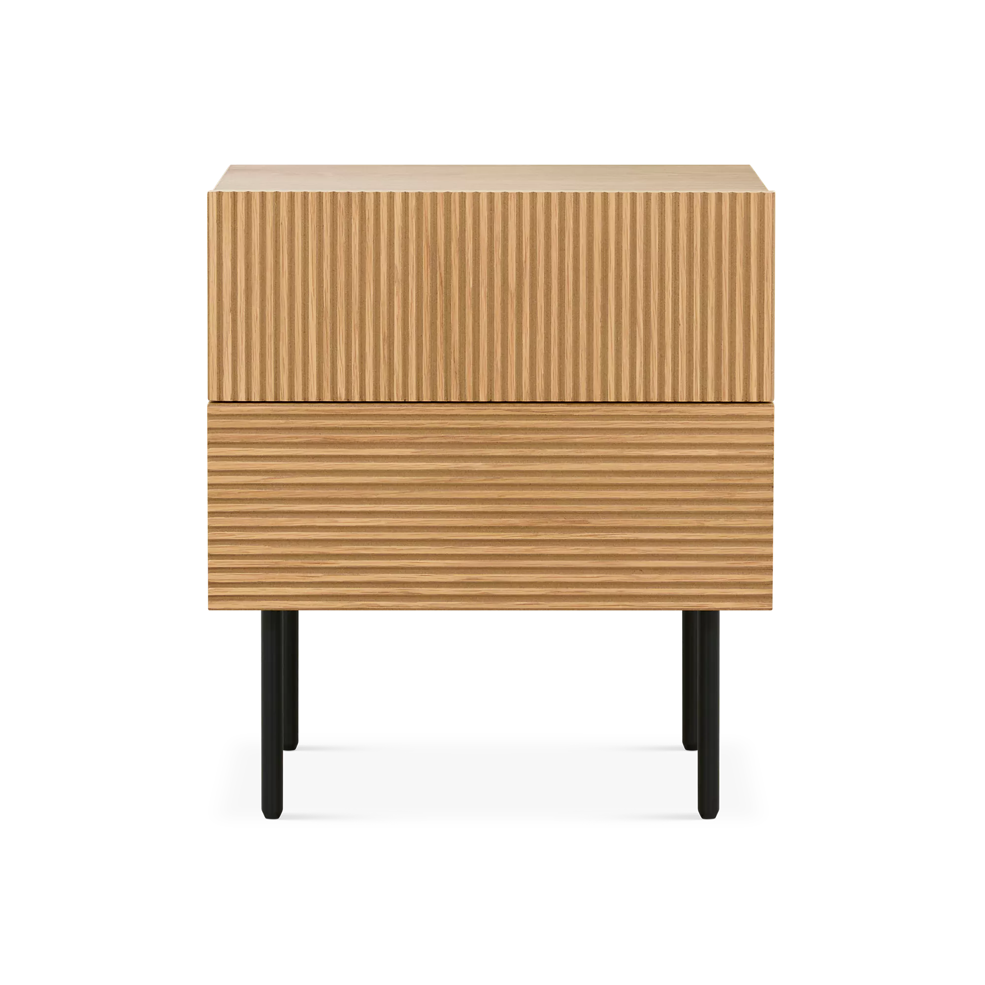 Cannelle - Wooden 2-Drawer Nightstand