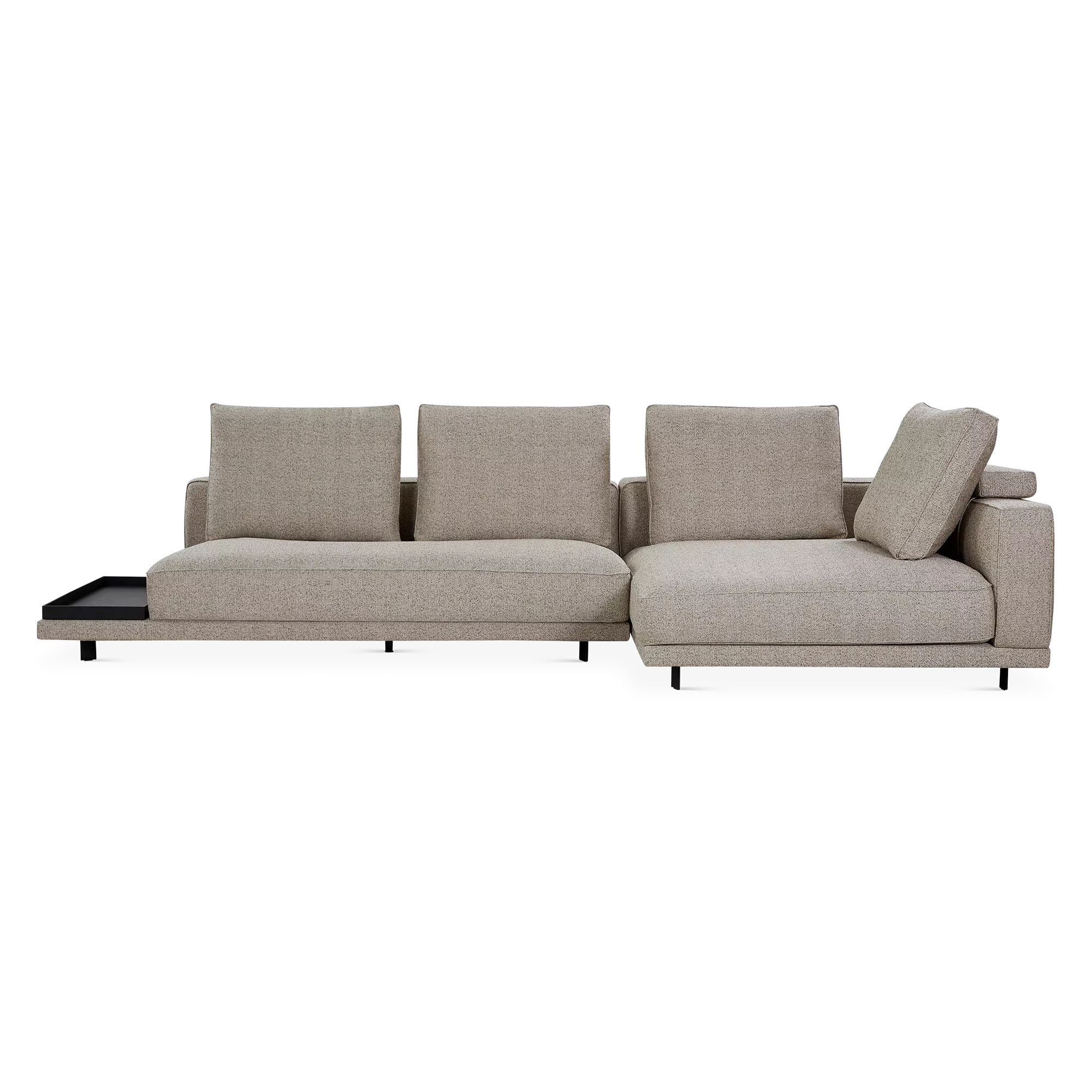 Catena Dusk - Fabric-Upholstered Sectional Sofa by Furninova - Image 2
