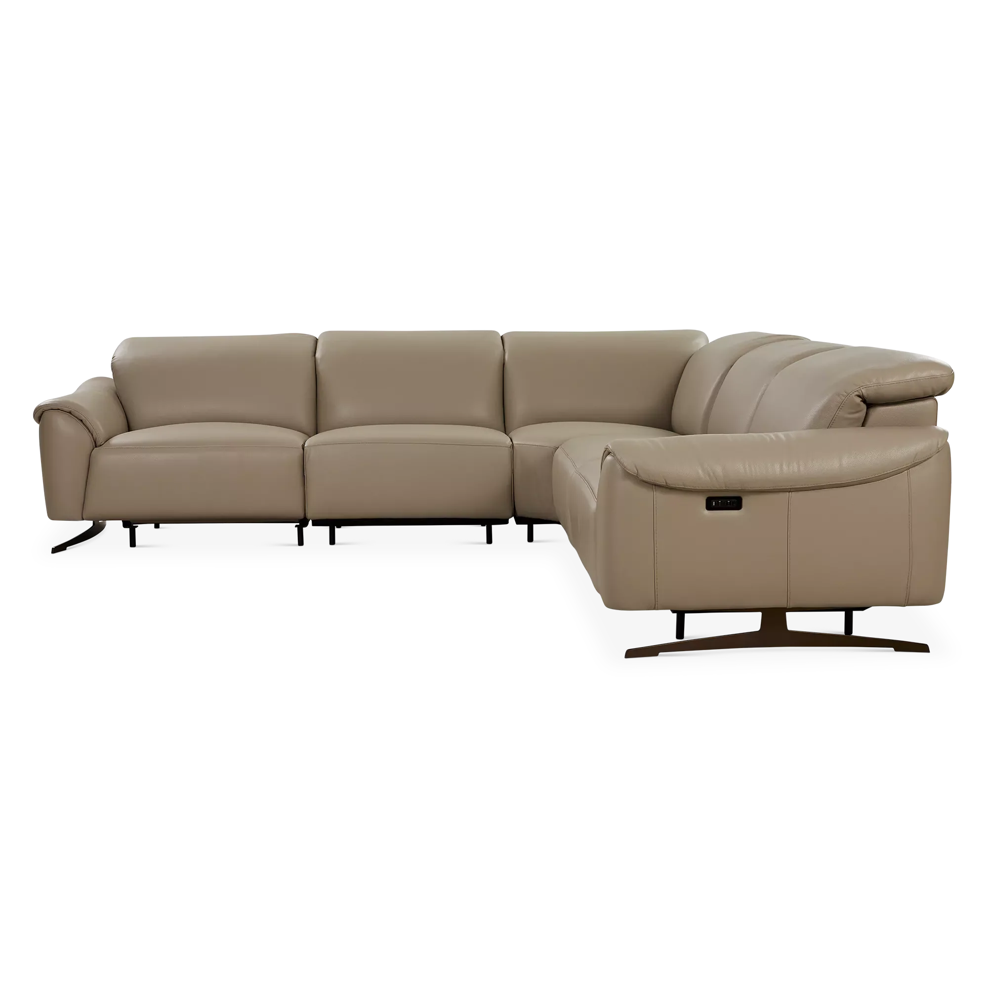Corsa - Power-Reclining Sectional Sofa by Incanto
