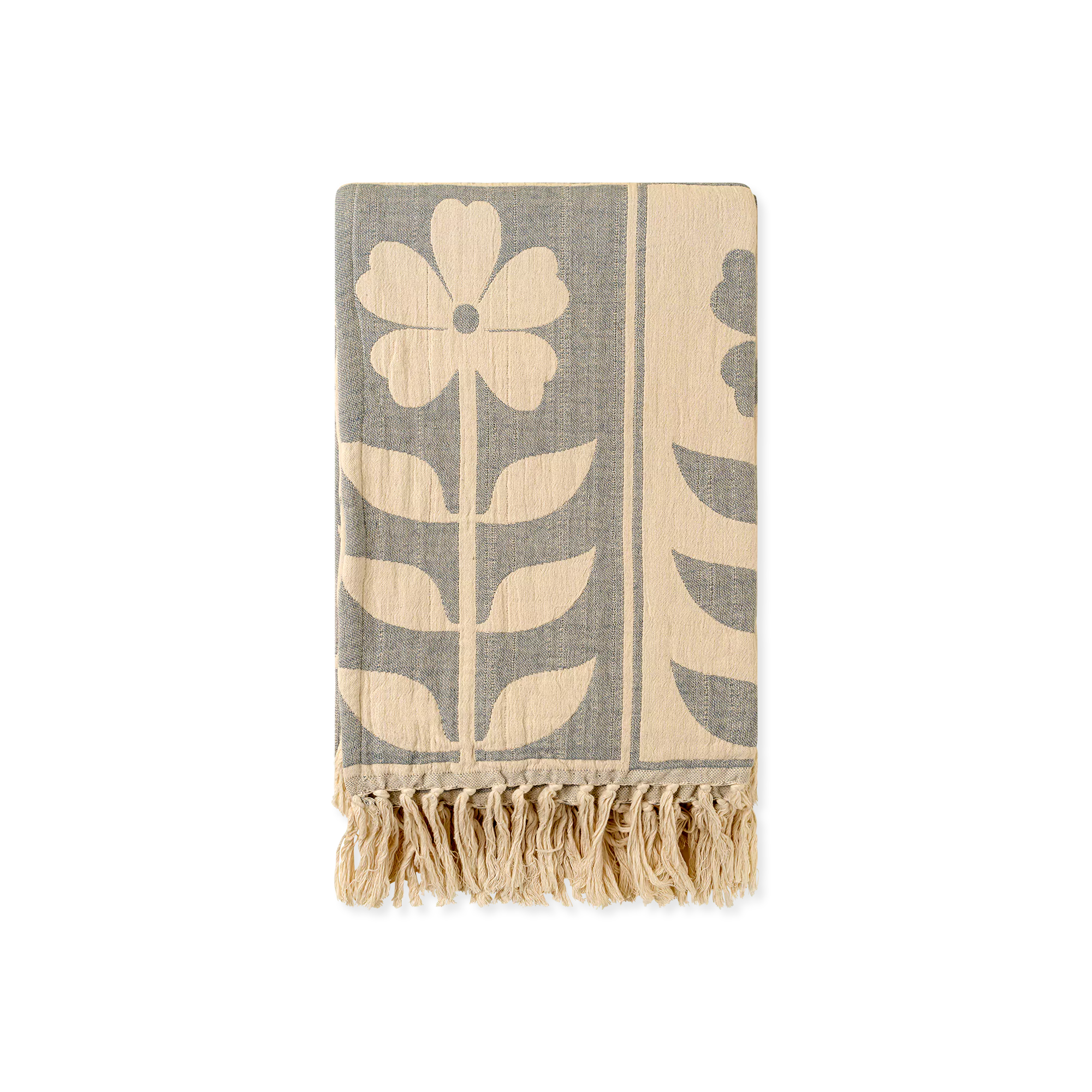 Daisy Days - Cotton Throw