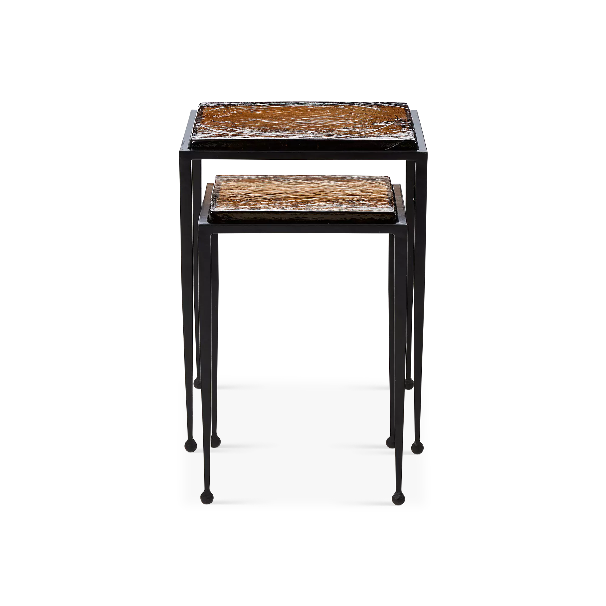 Dalston - Glass Nesting Tables by Four Hands