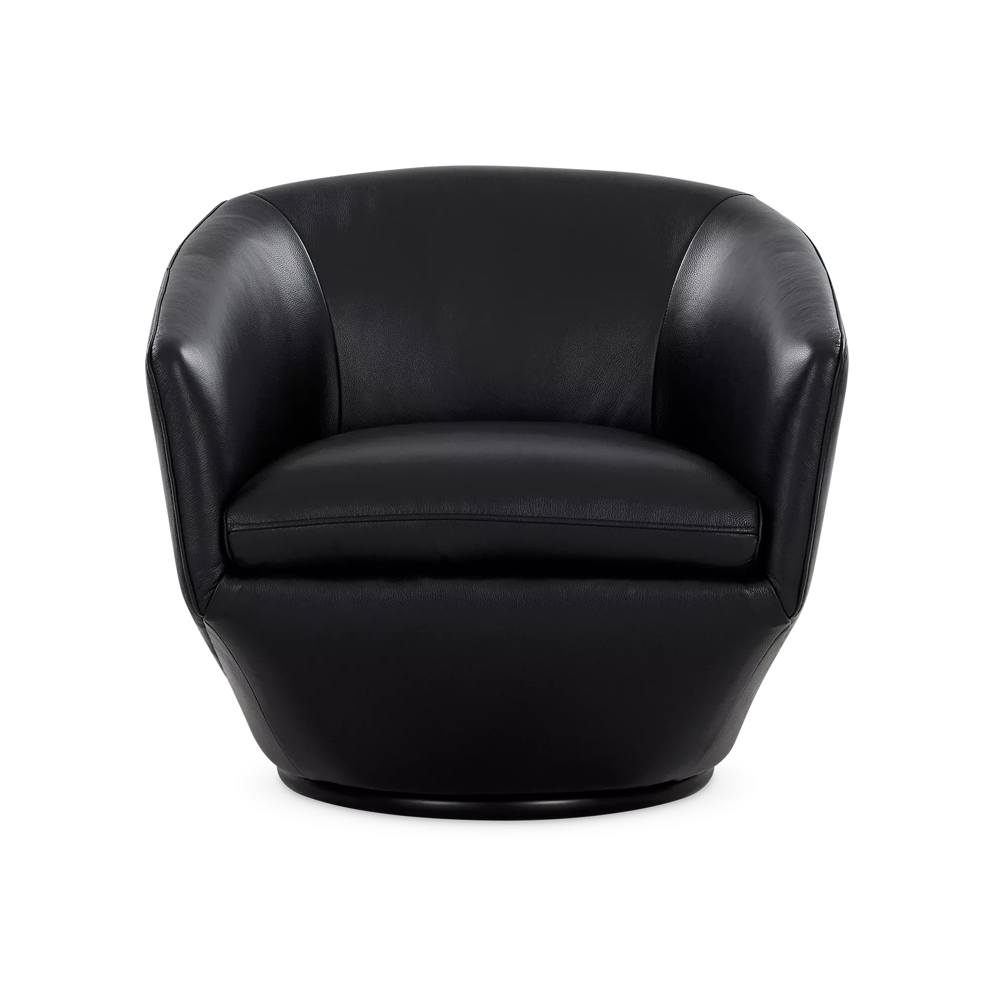 Dinant - Leather Swivel Armchair - Image 2