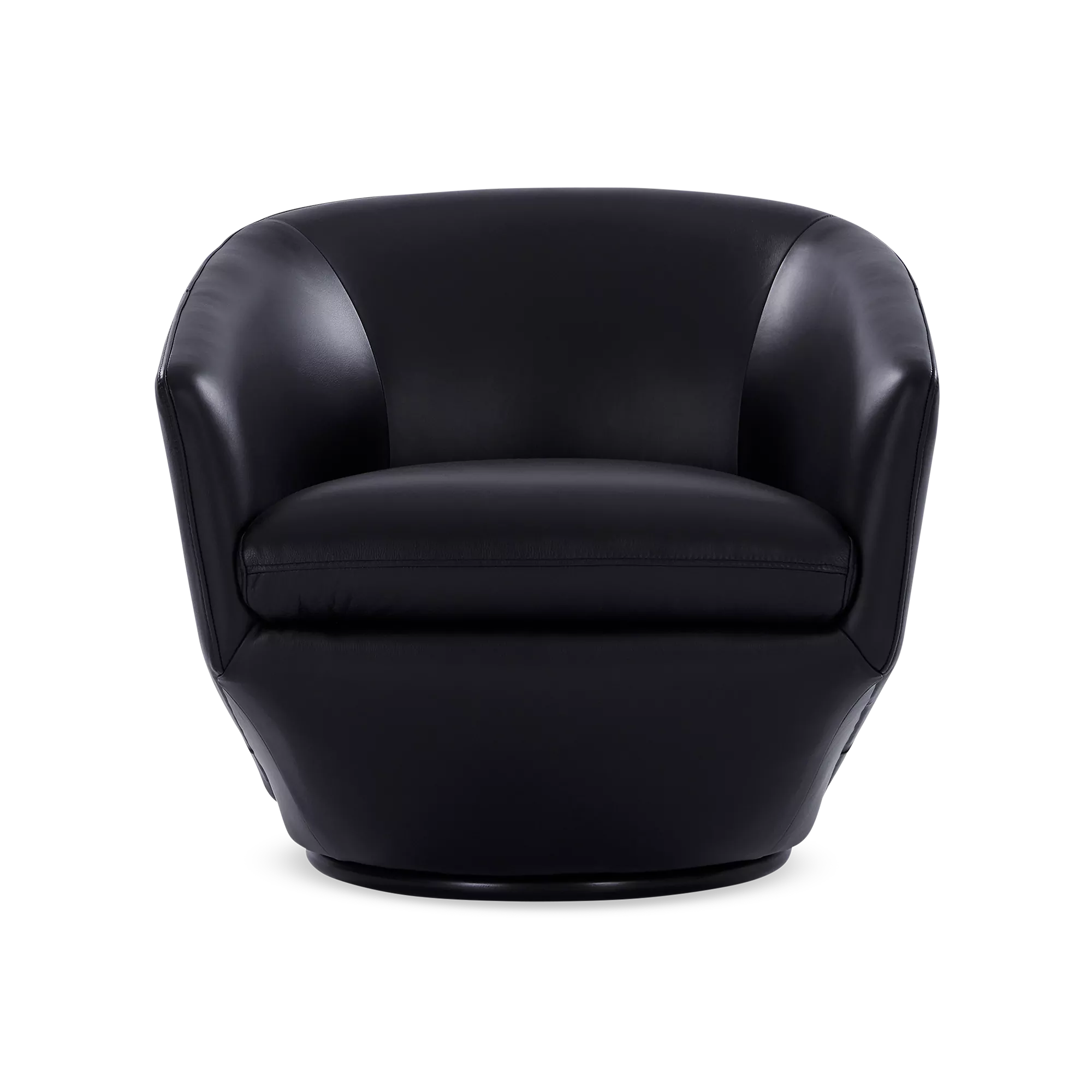 Dinant - Leather Swivel Armchair - Image 3