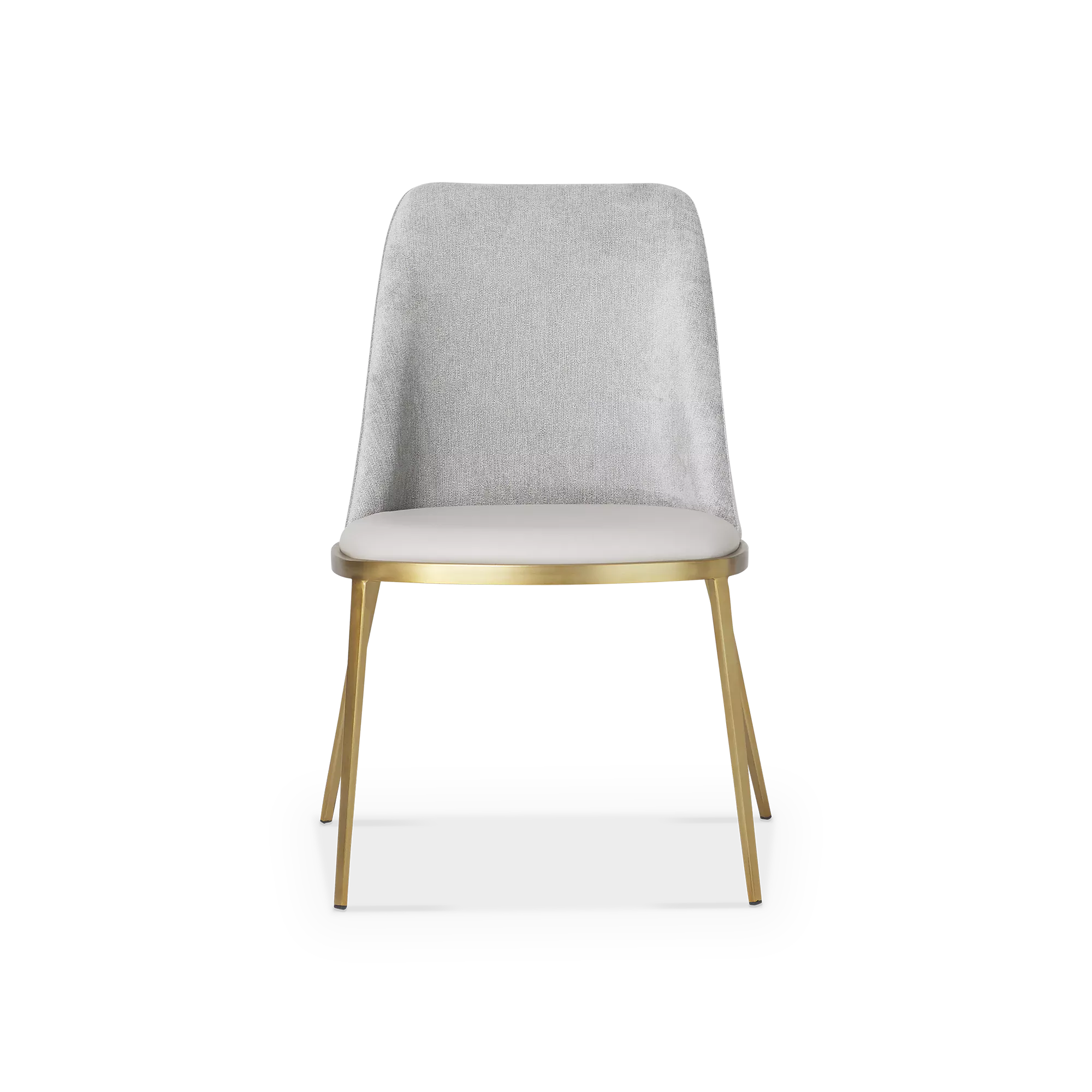 Dover - Leather and Velvet Dining Chair