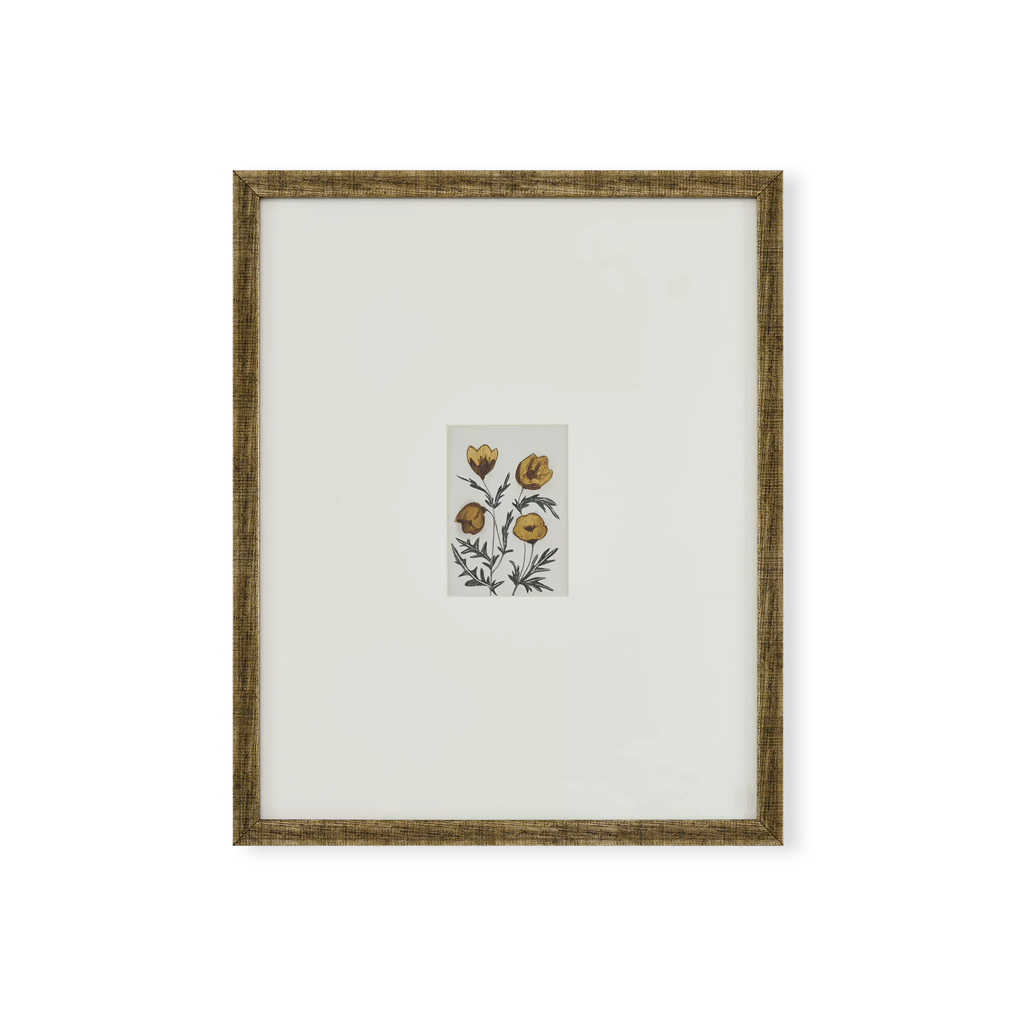 Flores - Framed Floral Print