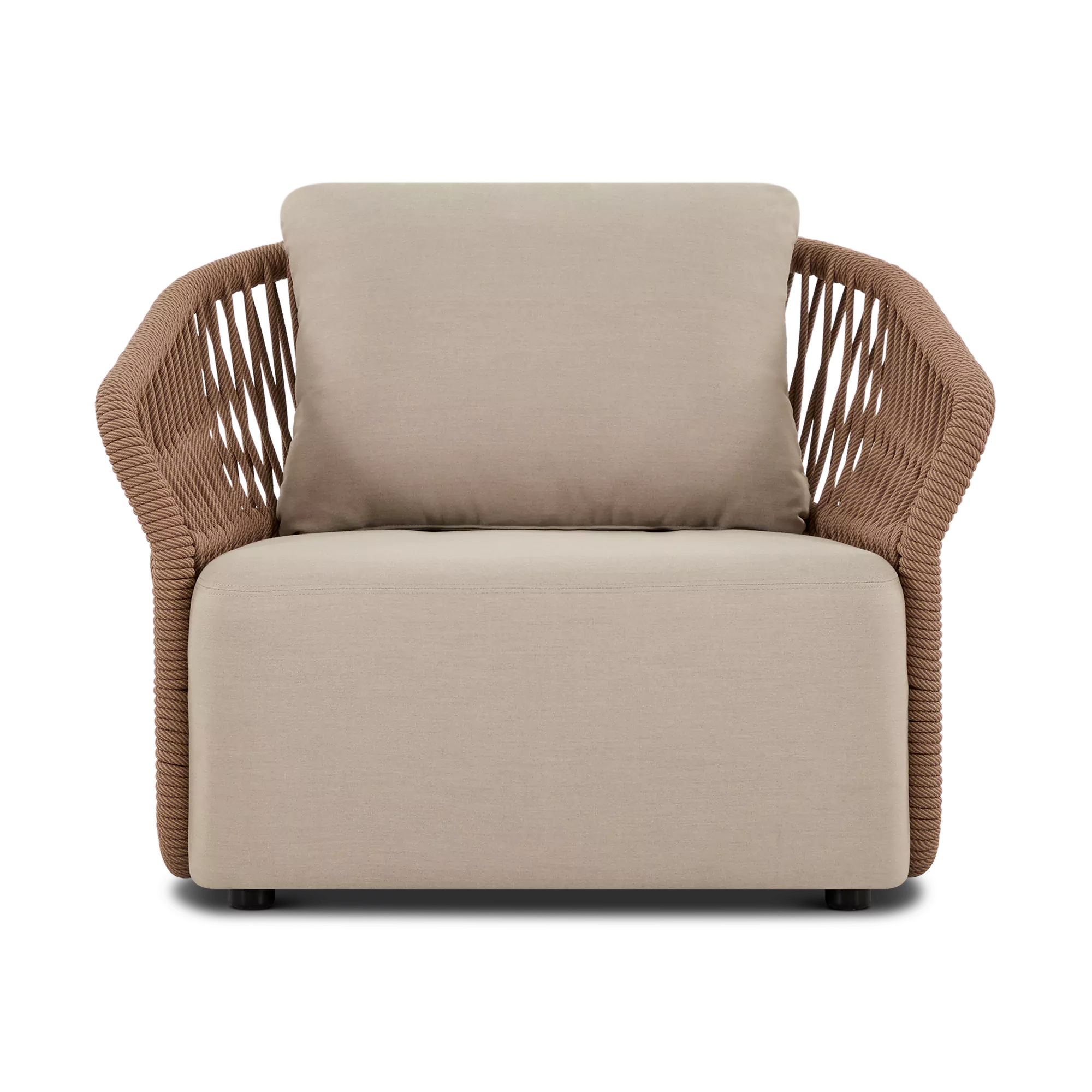 Four Seasons - Outdoor Lounge Chair in Rope - Image 3
