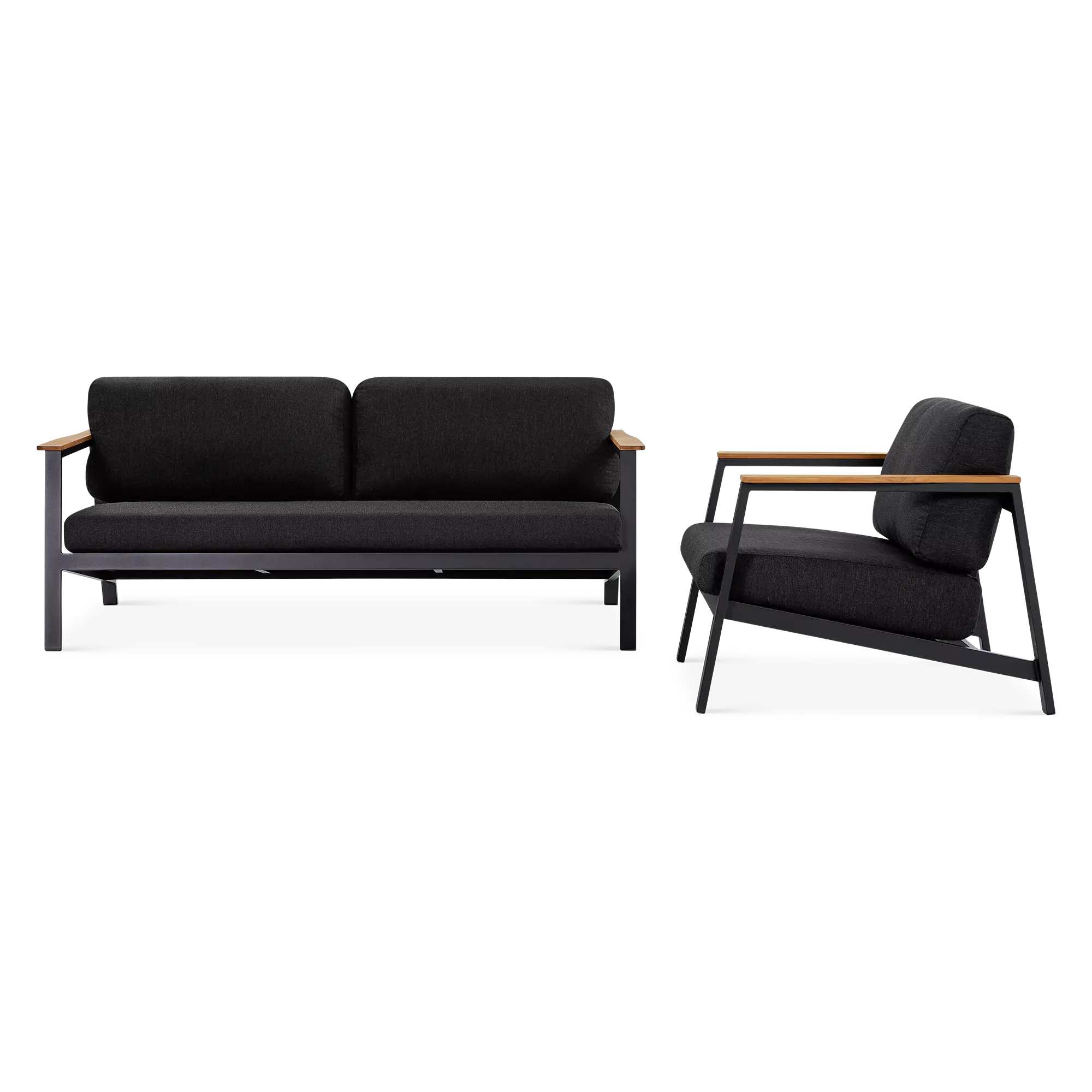 Geo - Outdoor Aluminium Sofa Set - Image 2