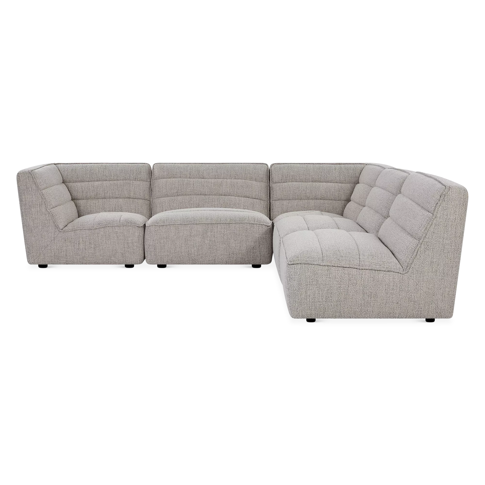 Hetchi - Fabric-Upholstered Modular Sofa - Image 4