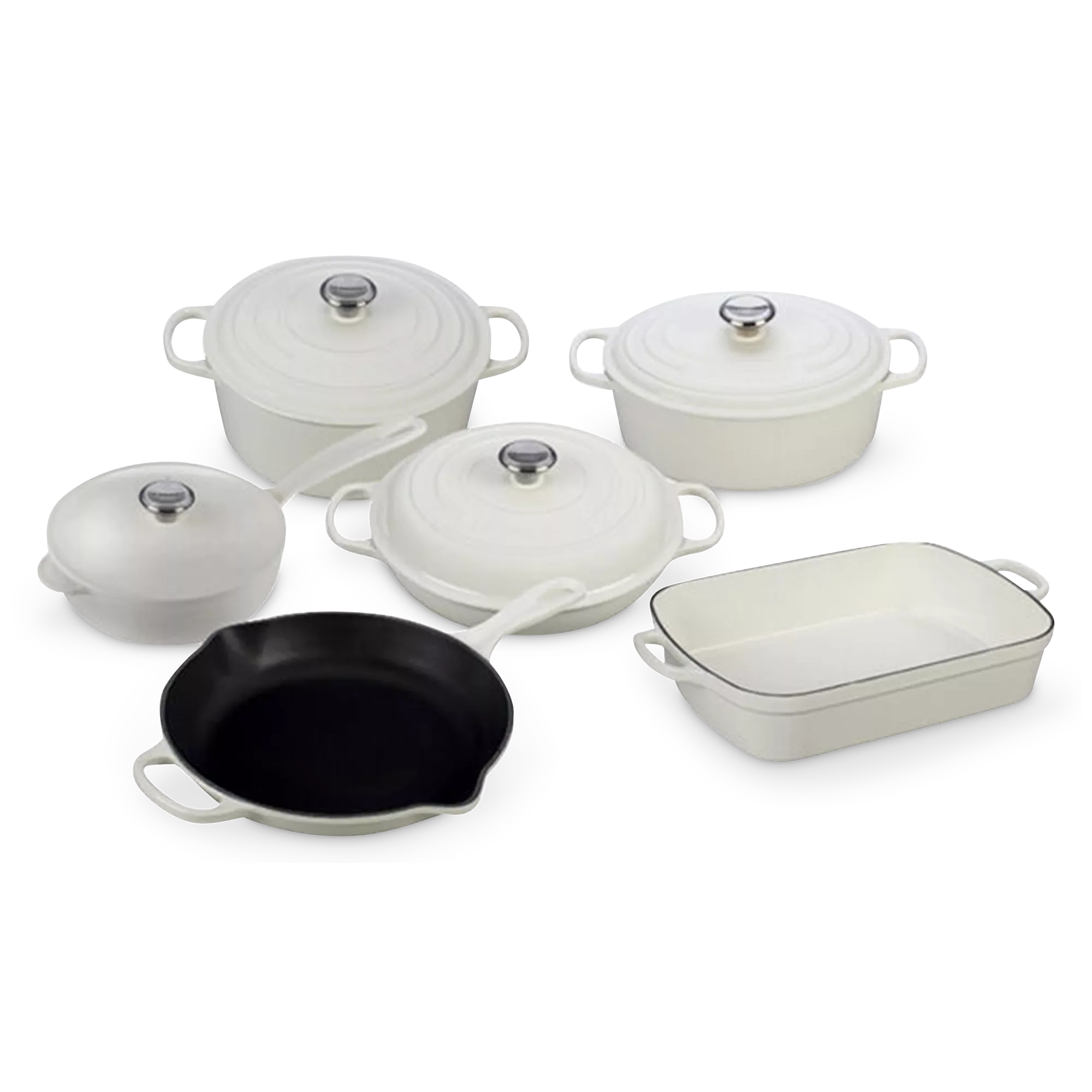 Set of 10 pieces by Le Creuset - Image 3