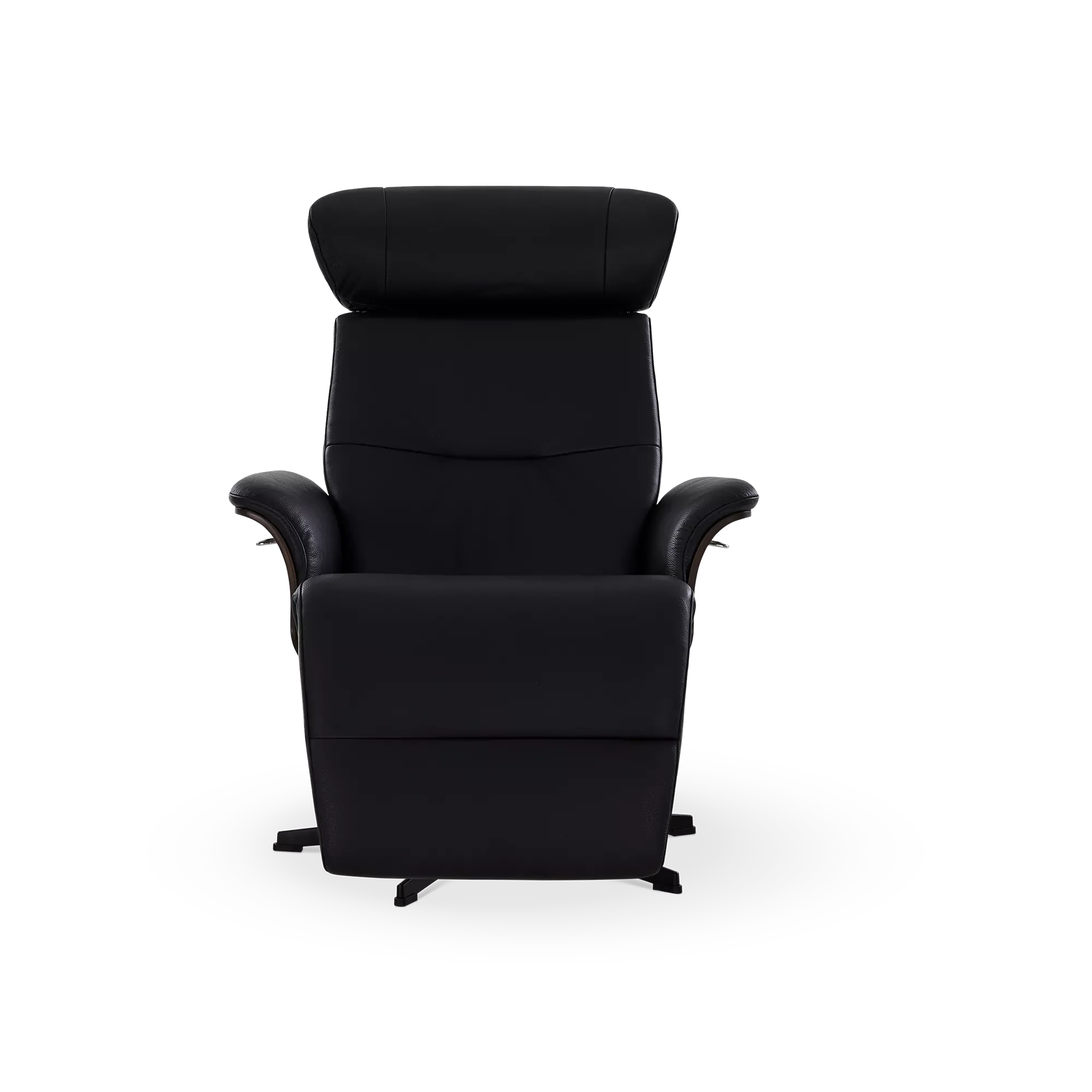 Timeout - Leather Reclining Armchair with Integrated Footrest by Conform - Image 3