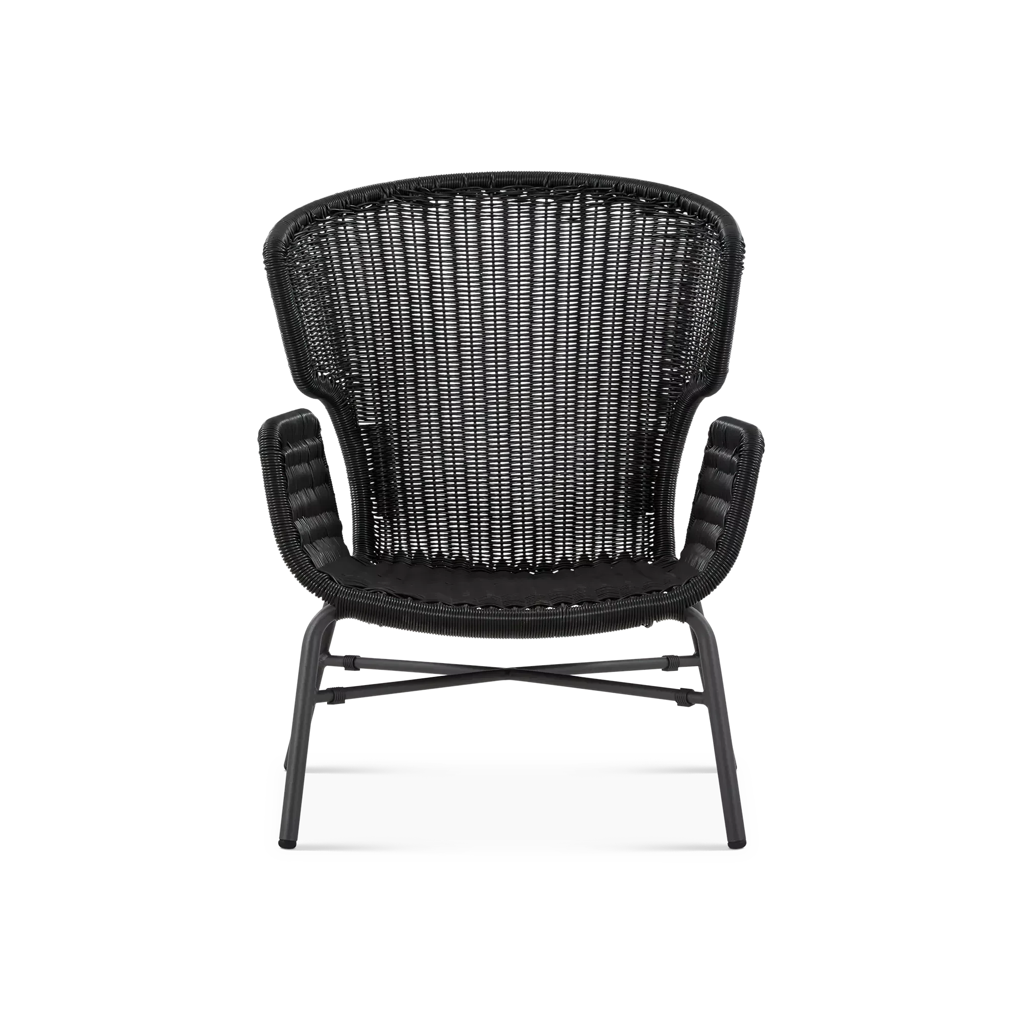 Libellule - Outdoor Wicker High Back Lounge Chair - Image 2