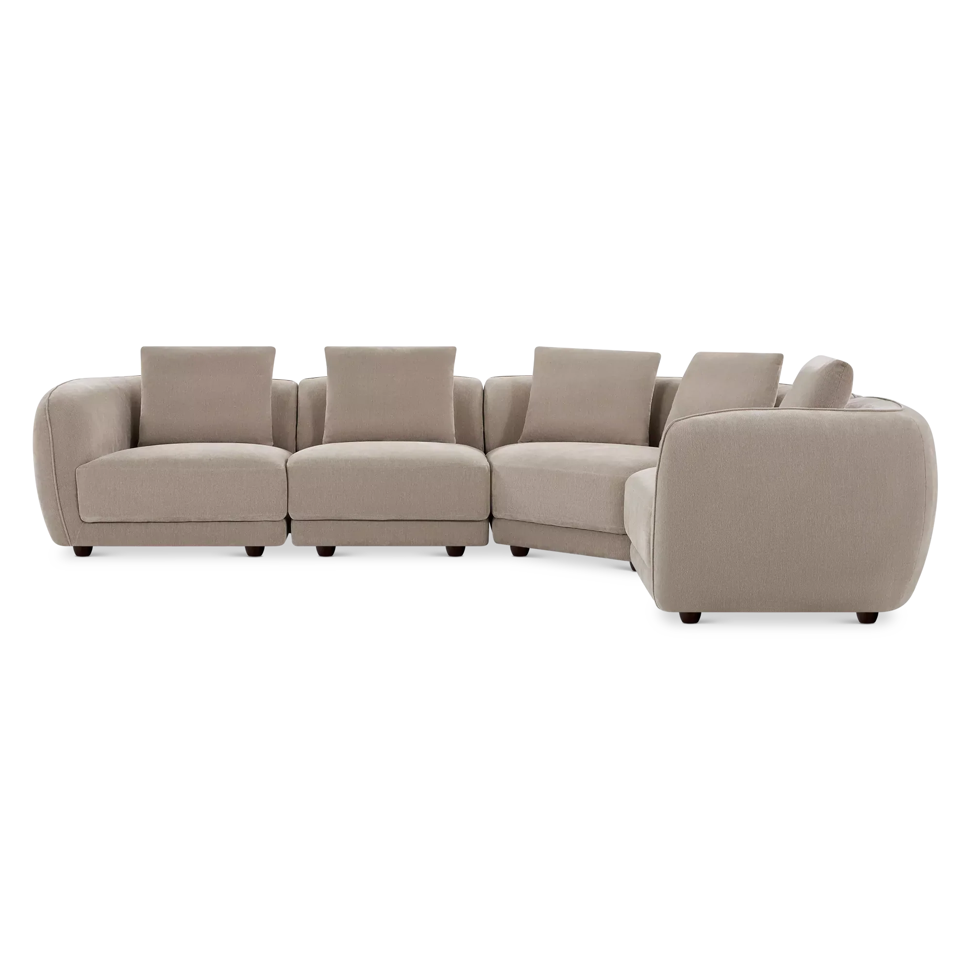 Lily - Fabric Sectional Sofa - Image 3