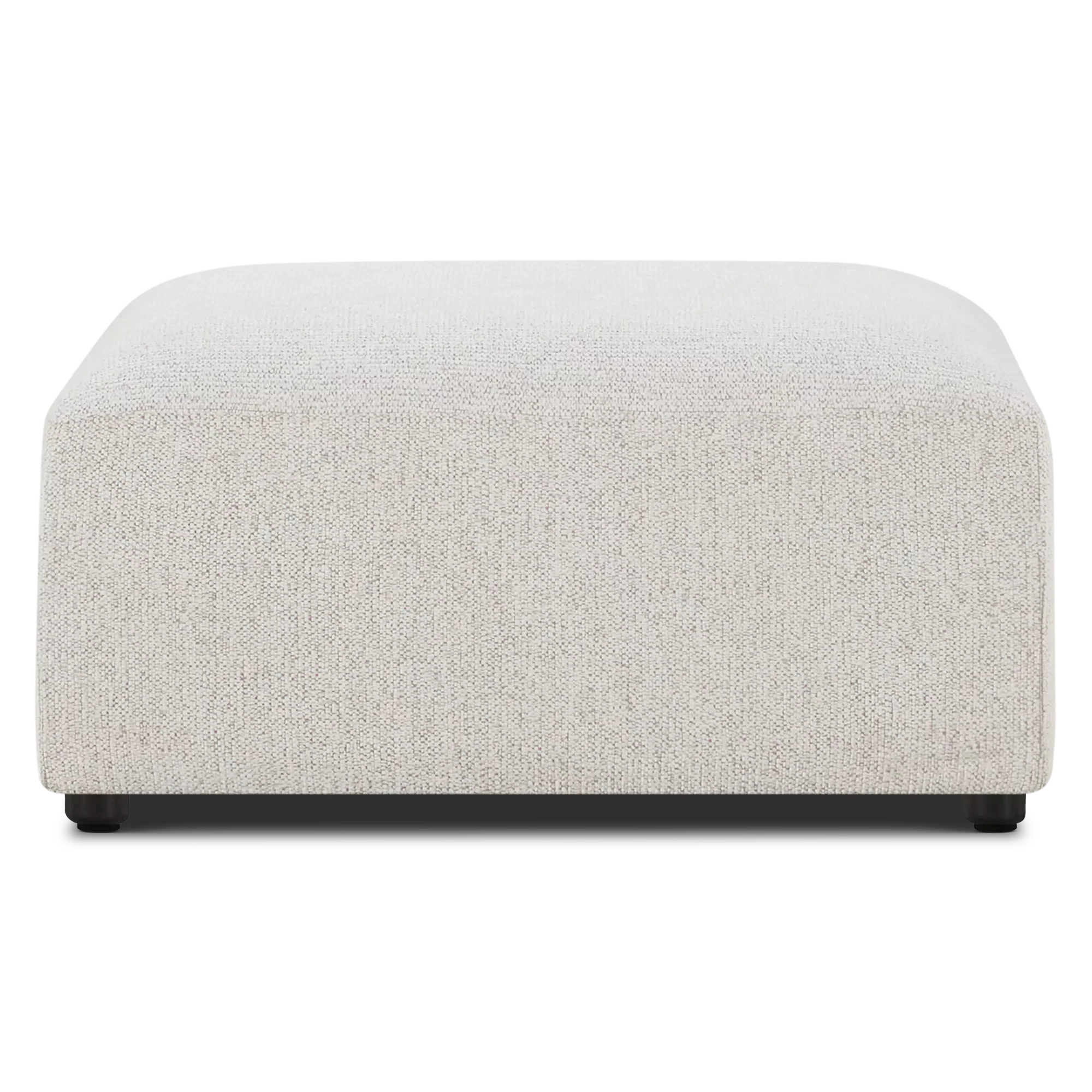 Lorenzo - Bouclé Fabric Ottoman