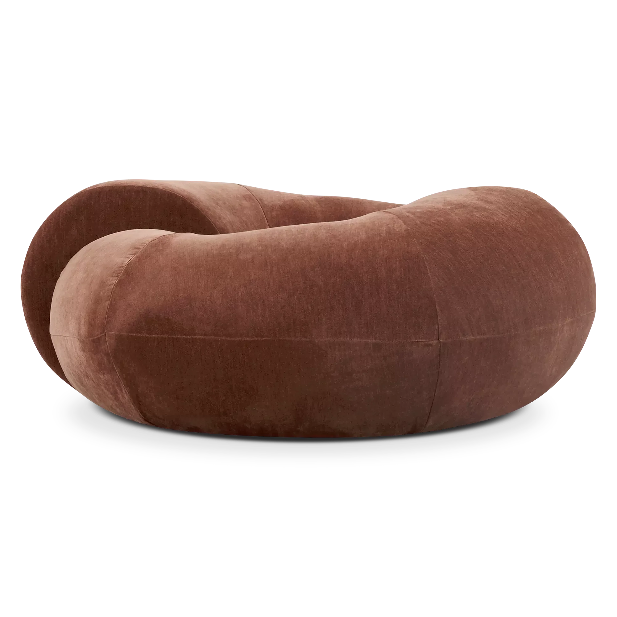 Lumi - Velvet Ottoman