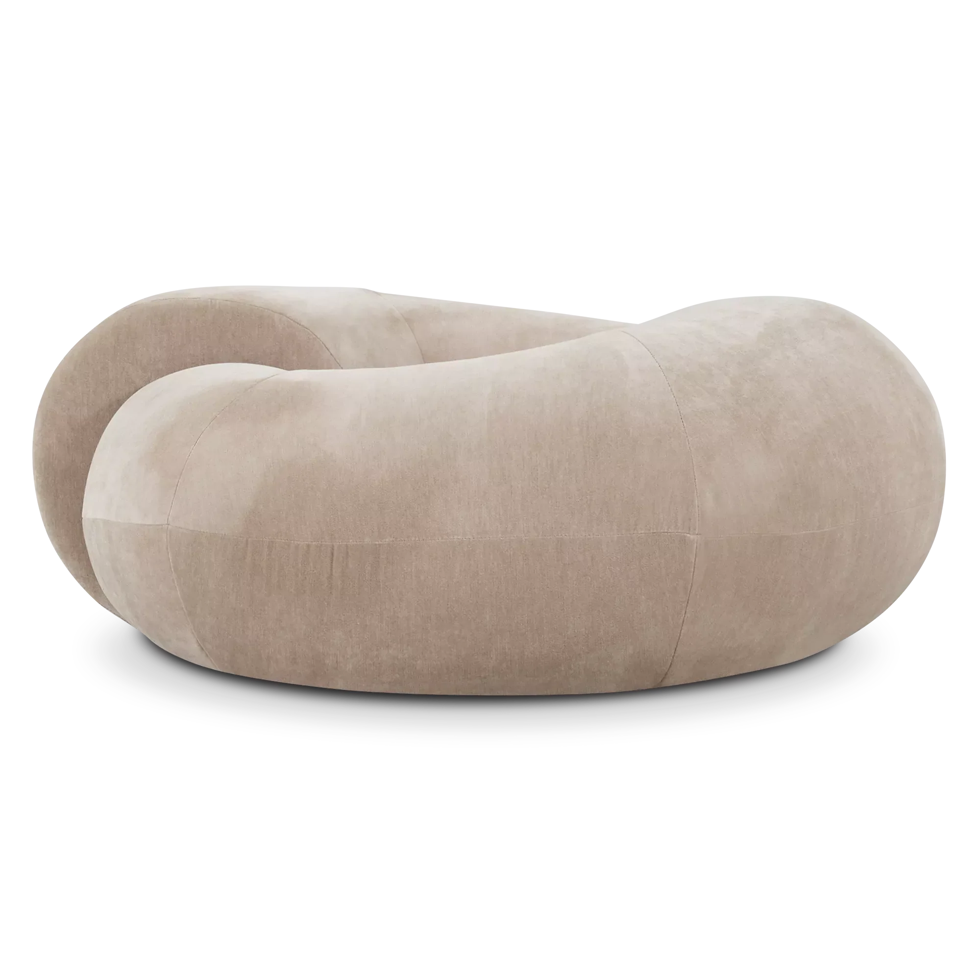 Lumi - Velvet Ottoman - Image 2