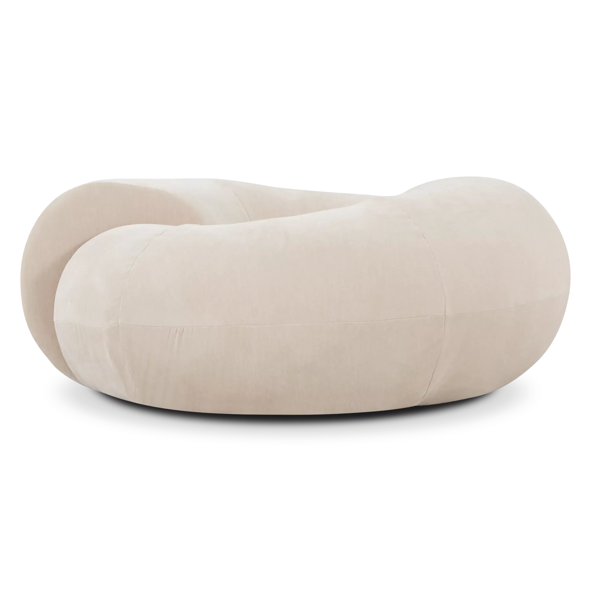 Lumi - Velvet Ottoman - Image 3