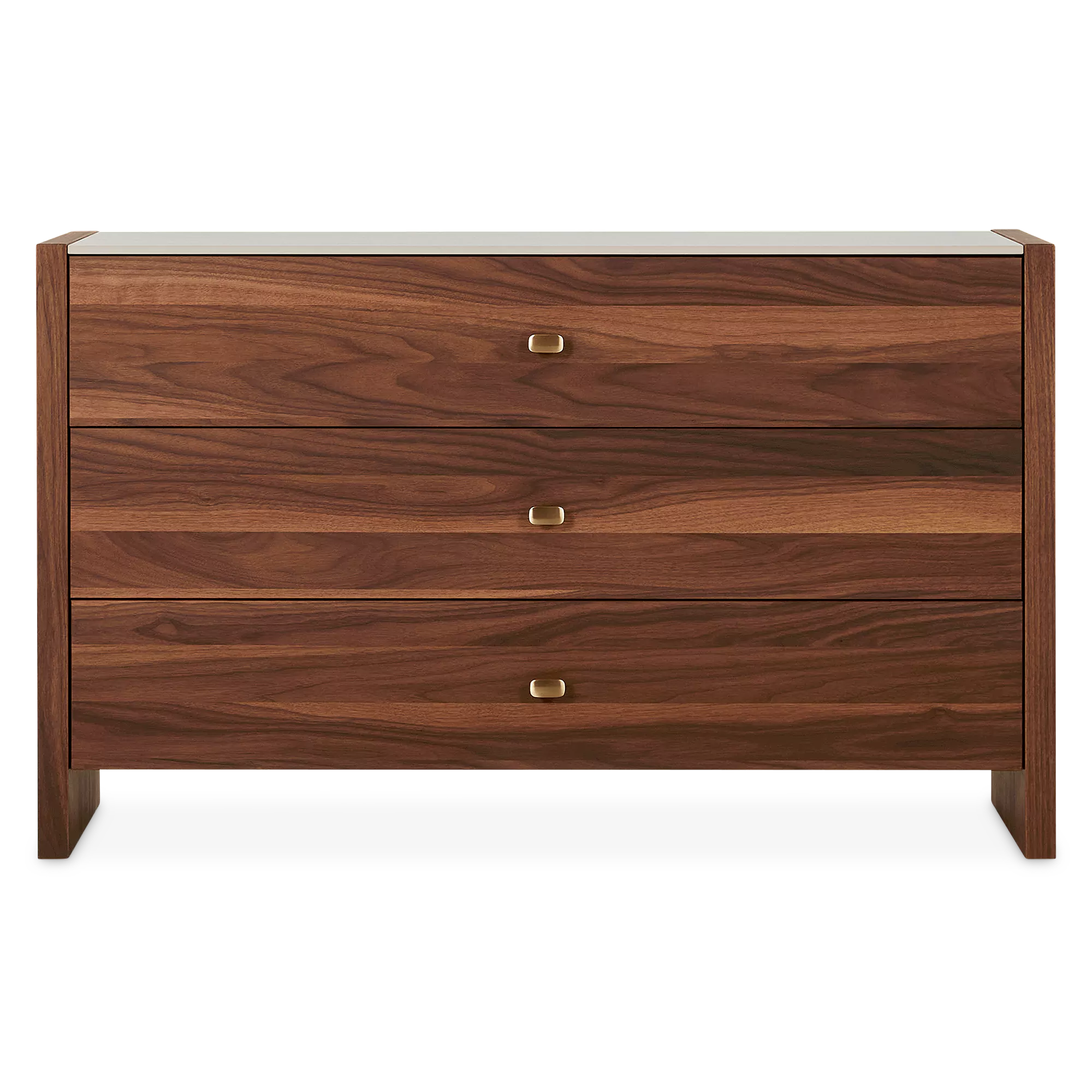 Lyvia - Walnut Wood Dresser by Mobican