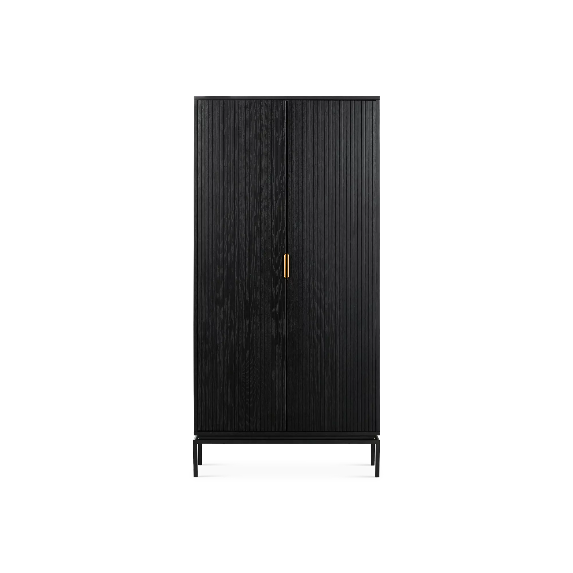 Matea - Large Black-Wood Cabinet