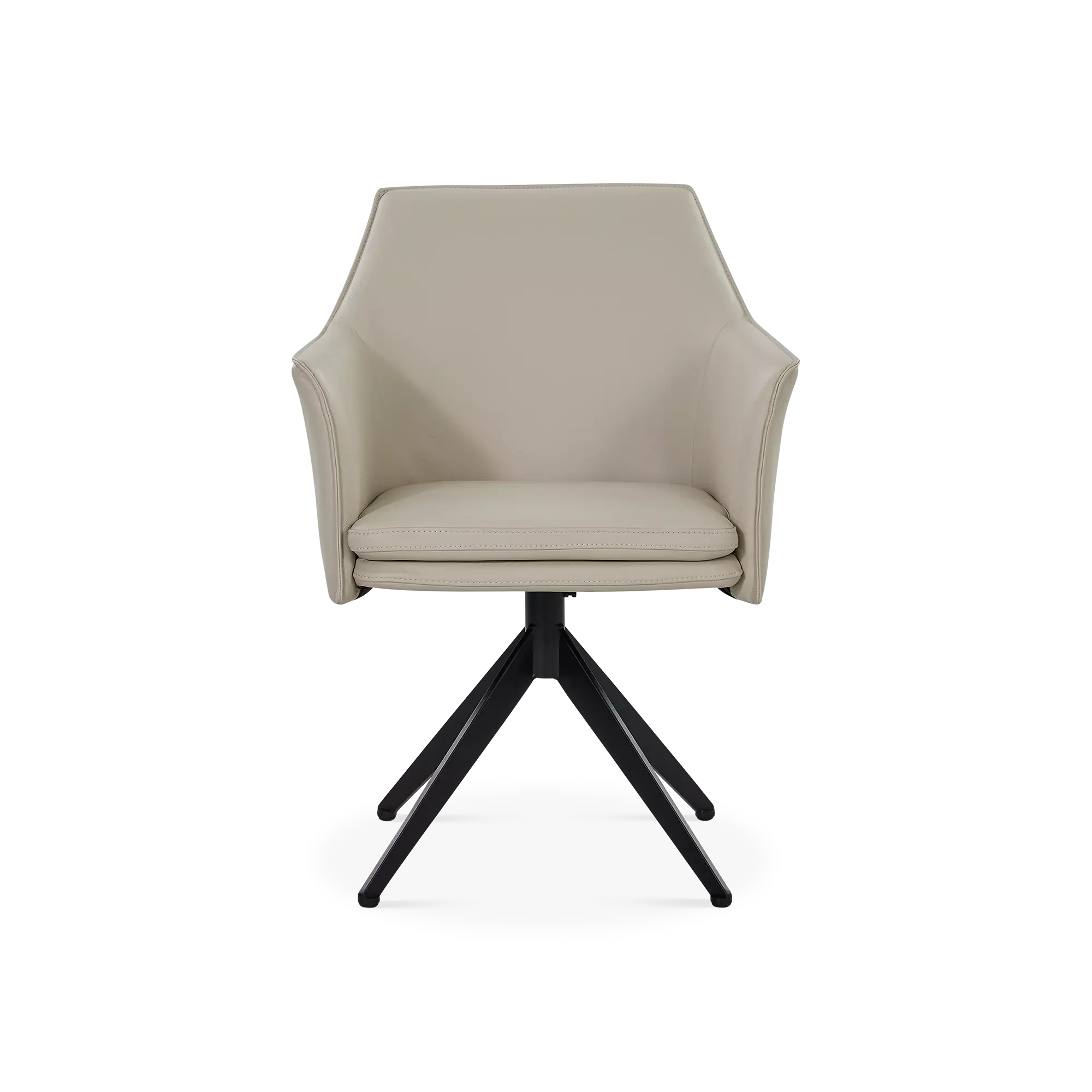 Mini Diana - Leather Swivel Chair