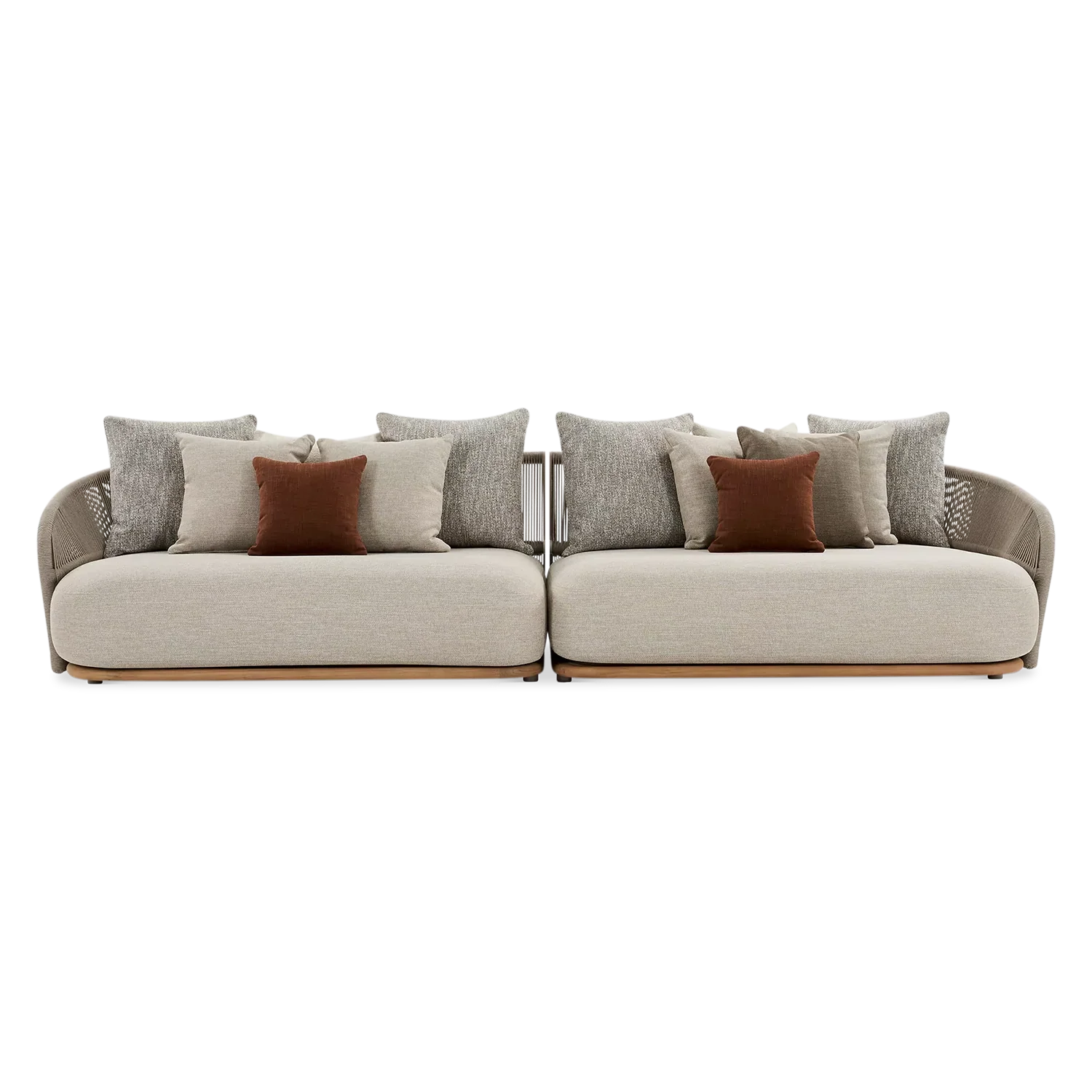 Muscade - Outdoor Rope 2-Piece Sectional Sofa - Image 2
