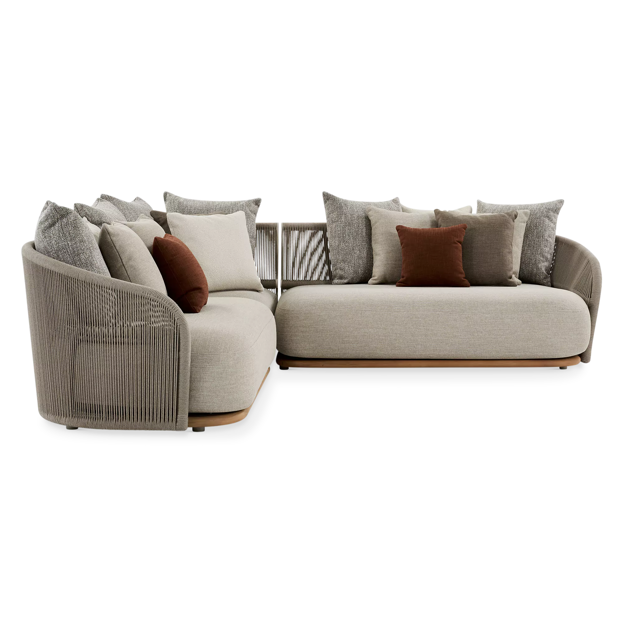 Muscade - Outdoor Rope Sectional Sofa - Image 2