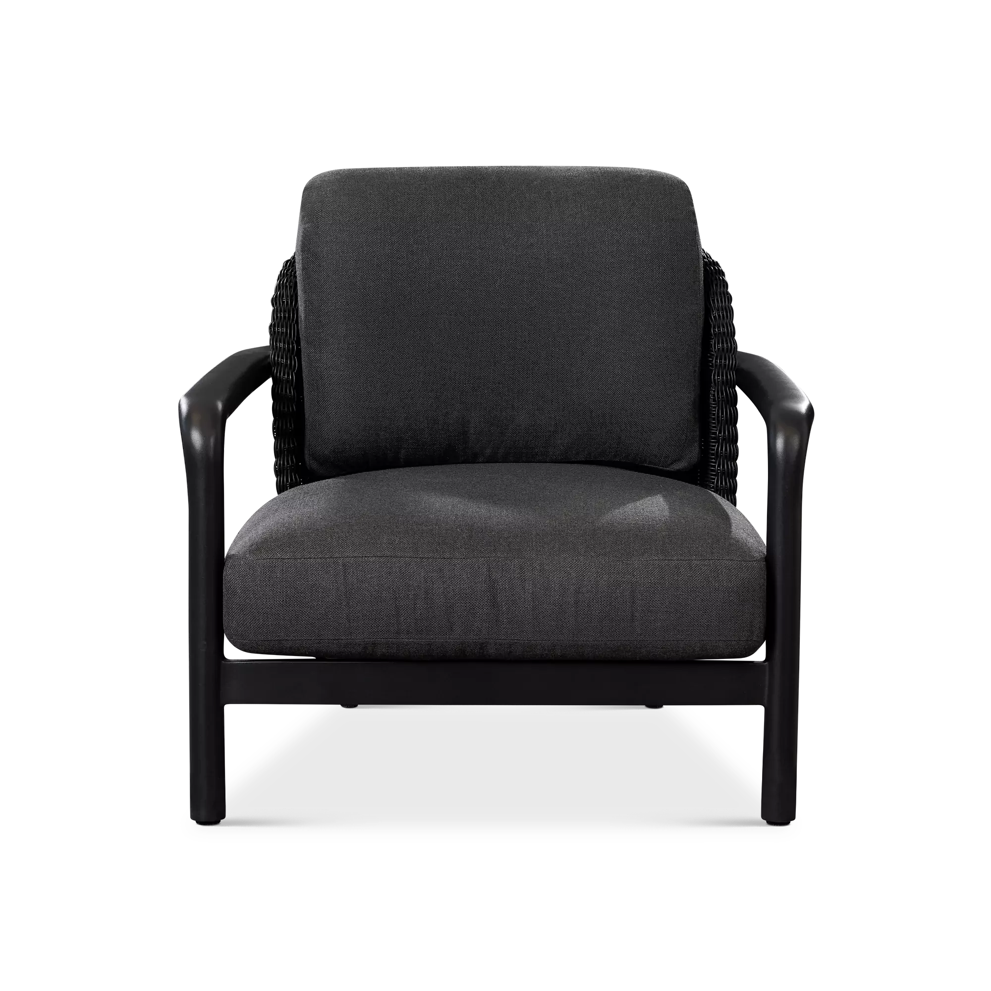Over View - Outdoor Wicker Lounge Chair