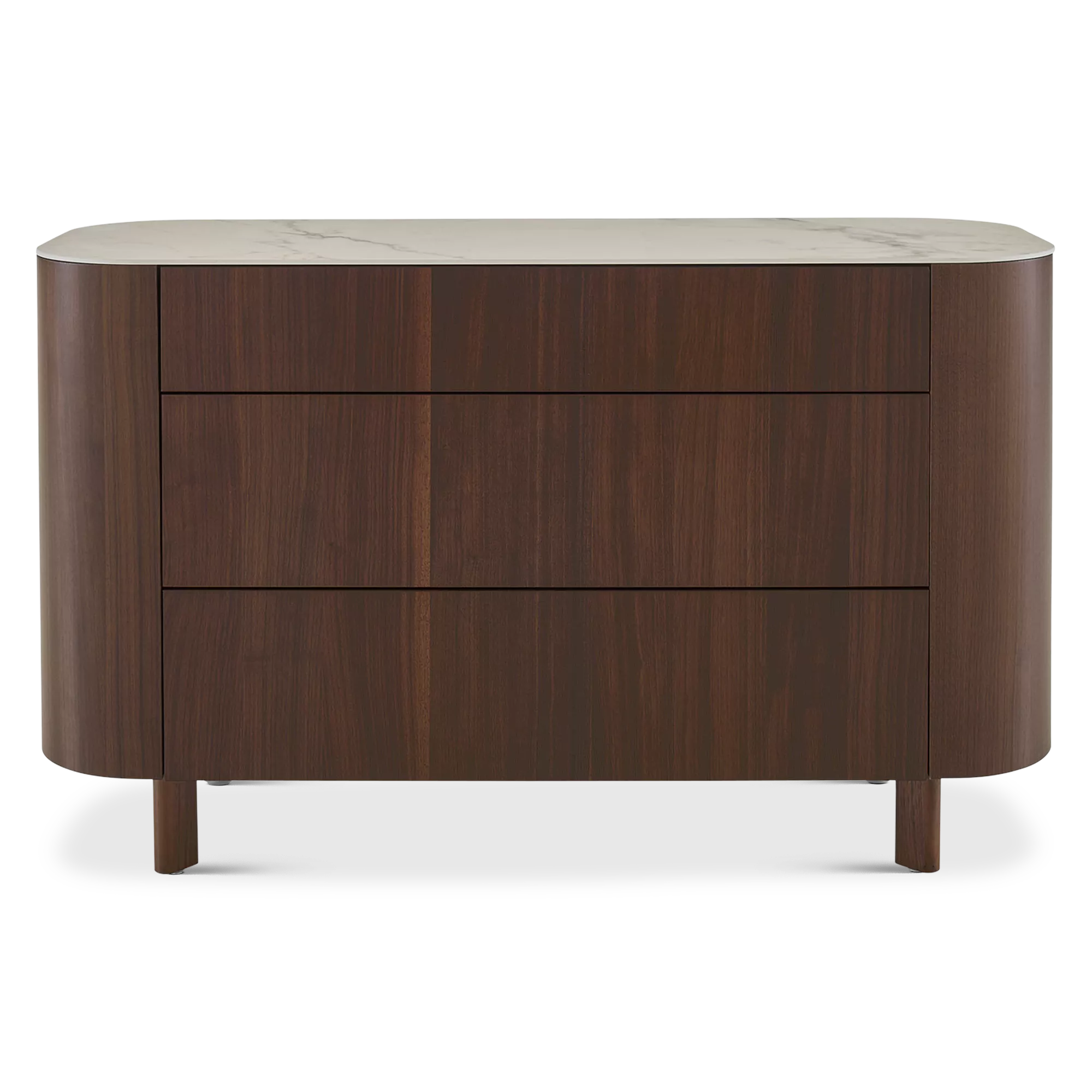 Parabole - Walnut Dresser by Ligne Roset