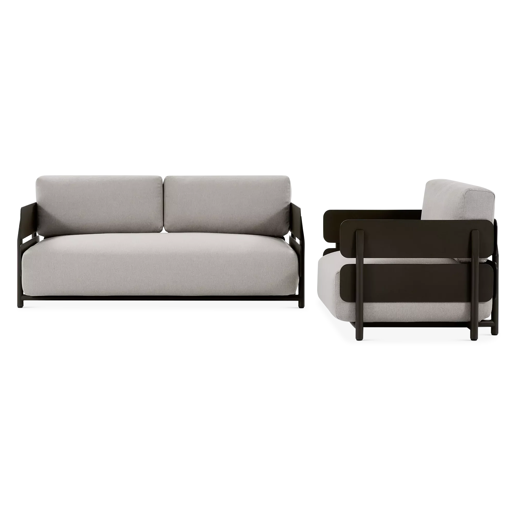 Polo - Outdoor Sofa Set in Aluminium - Image 2