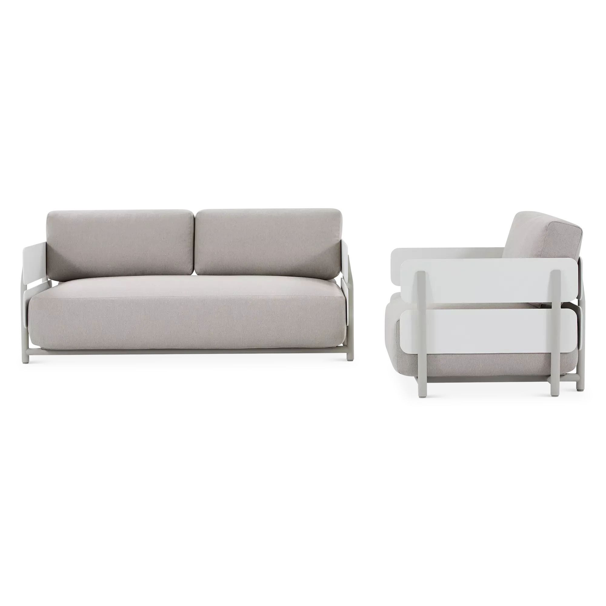 Polo - Outdoor Sofa Set in Aluminium - Image 3