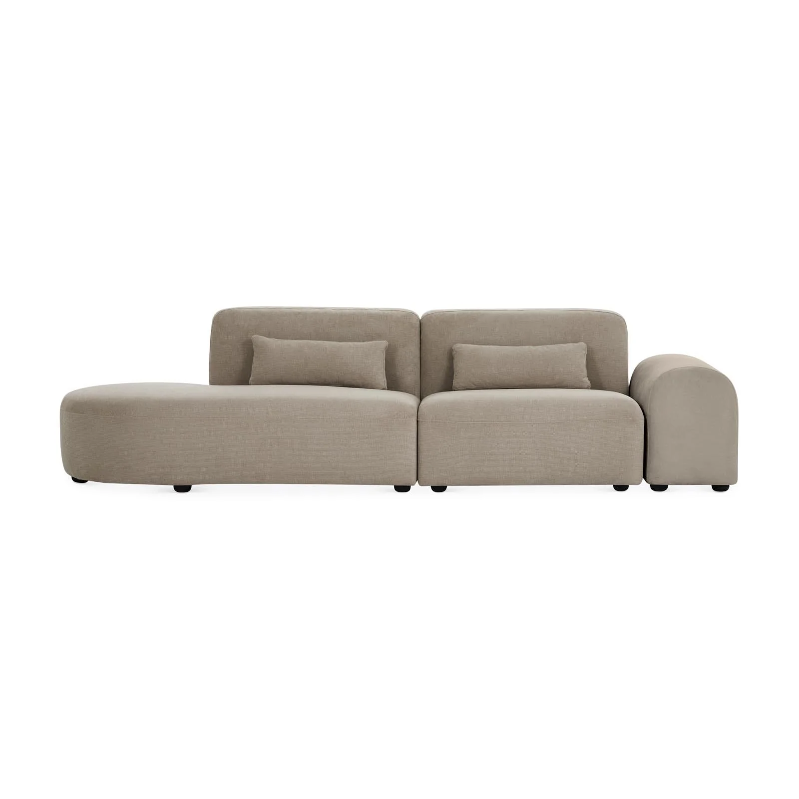 Pretty - Fabric Modular Sofa with Arm - Image 5