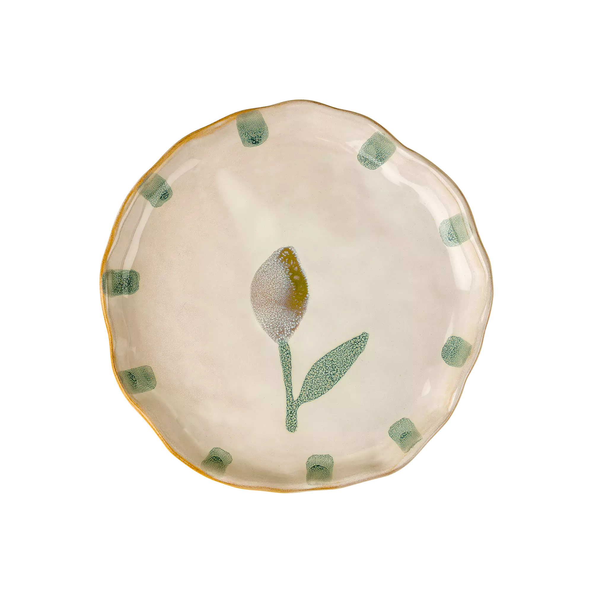 Pétale I - Stoneware Plate