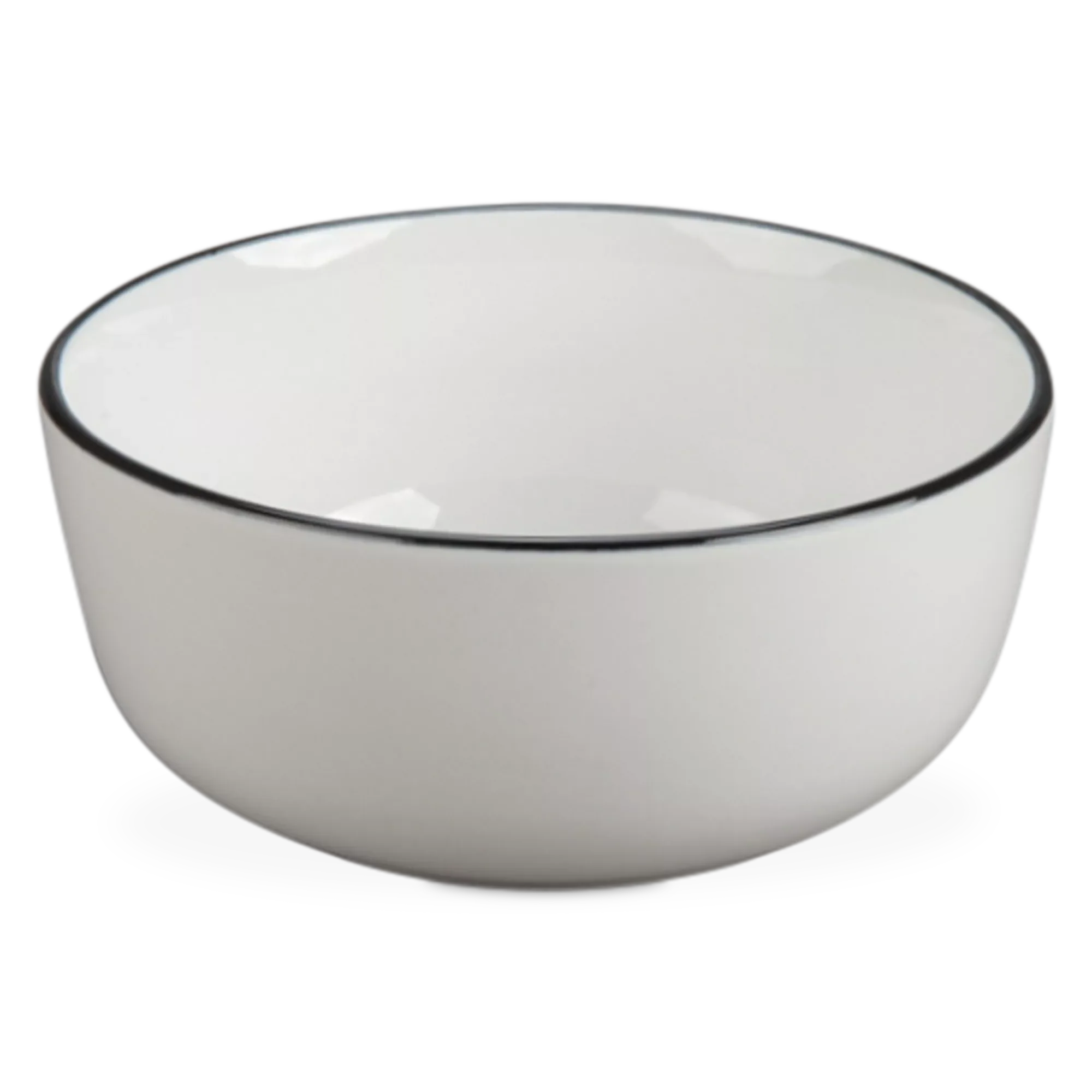 Silhouette - White Porcelain Cereal Bowl