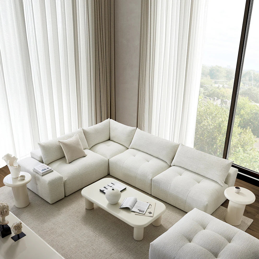 Solene - Fabric-Upholstered Sectional Sofa - Image 2