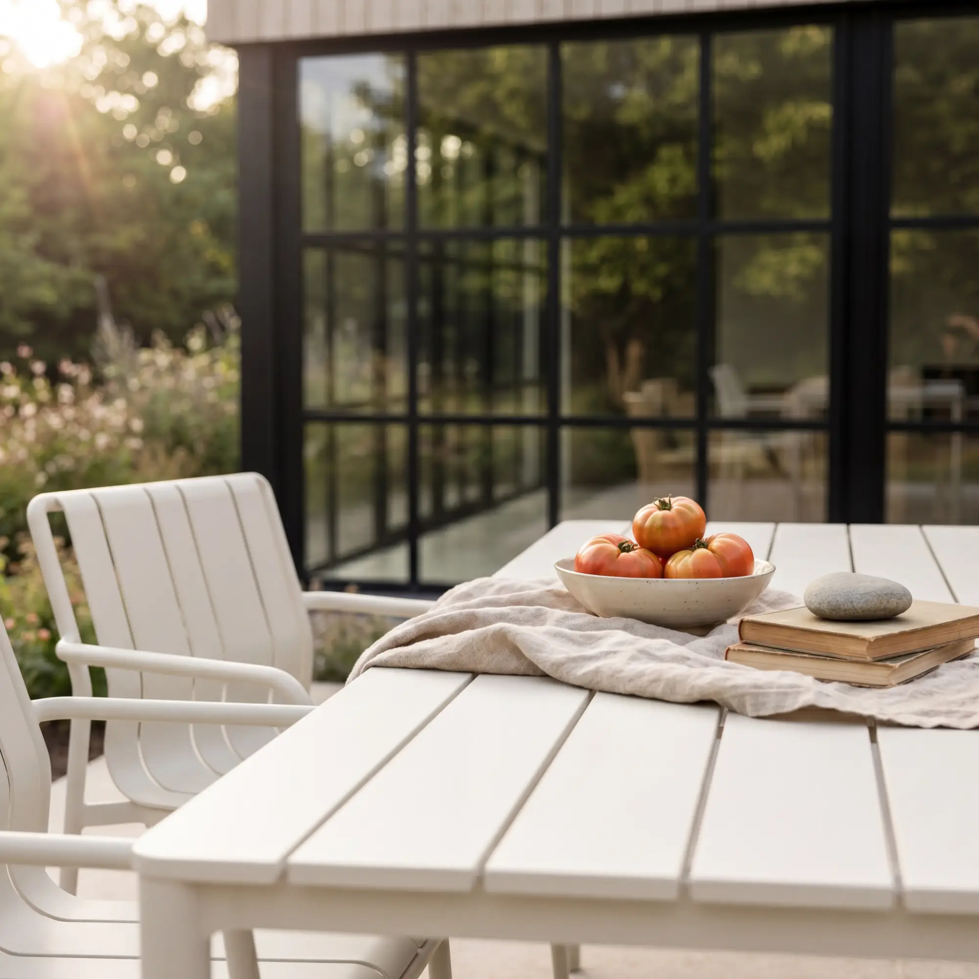 All In - Outdoor Aluminium Dining Table - Image 5